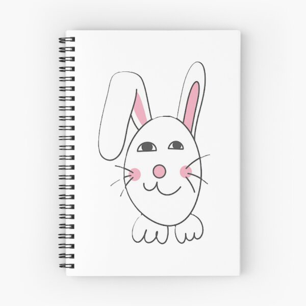 Item preview, Rabbit Cute Kawaii Fluffy Long Ears Art designed and sold by HOUSSPRINTYart.