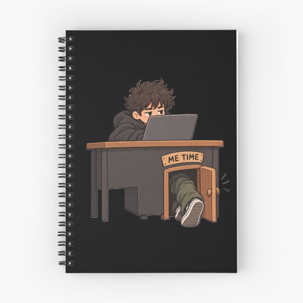 Item preview, Me Time – Funny Work Life Balance designed and sold by Jollivane Studio.