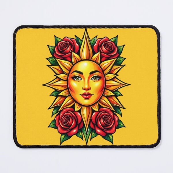 Item preview, Radiant Sun and Rose Mandala designed and sold by Hari Arts.