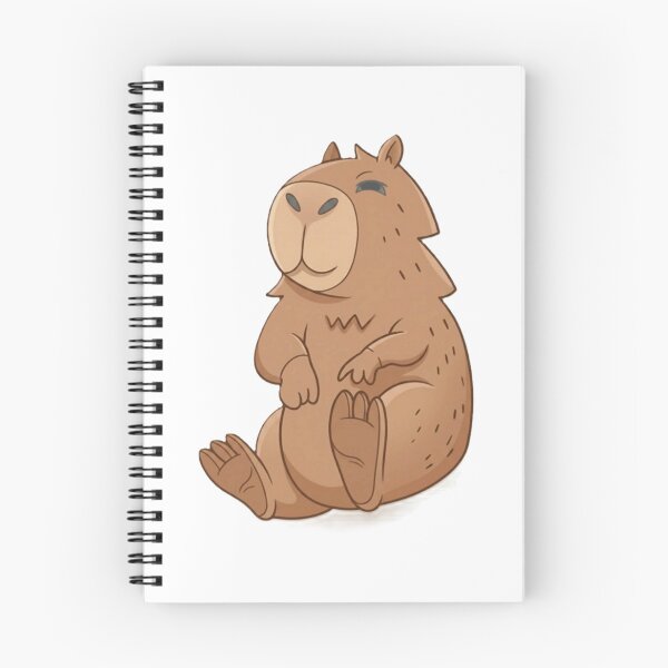 Item preview, Cute Capybara Whimsical Relaxing Wild Animal Design designed and sold by HOUSSPRINTYart.
