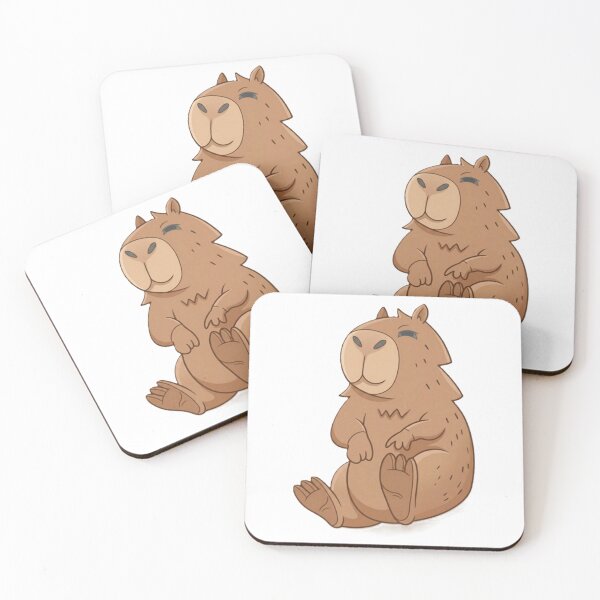 Item preview, Cute Capybara Whimsical Relaxing Wild Animal Design designed and sold by HOUSSPRINTYart.
