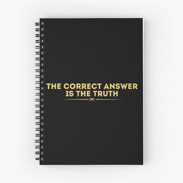 Item preview, The Correct Answer is the Truth designed and sold by UNK-Fatigues.