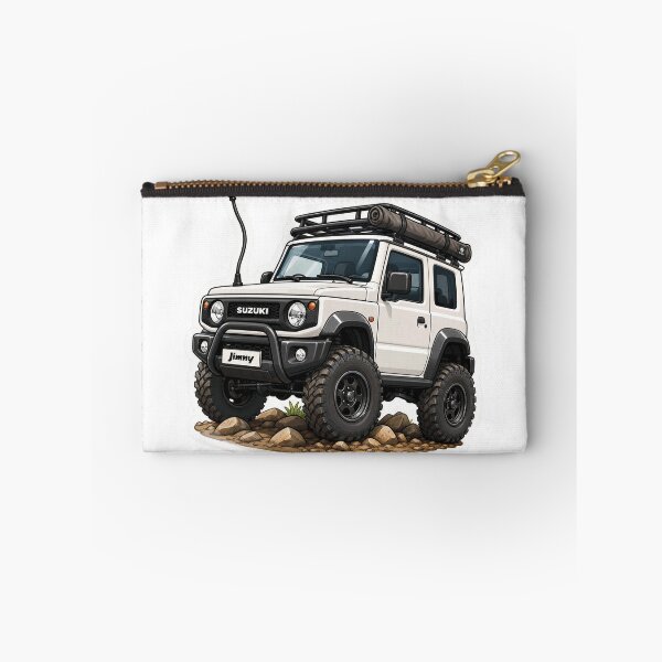 Item preview, Suzuki Jimny Sticker — Off-Road 4WD Cartoon Decal designed and sold by Random Designs.