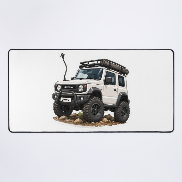 Item preview, Suzuki Jimny Sticker — Off-Road 4WD Cartoon Decal designed and sold by Random Designs.