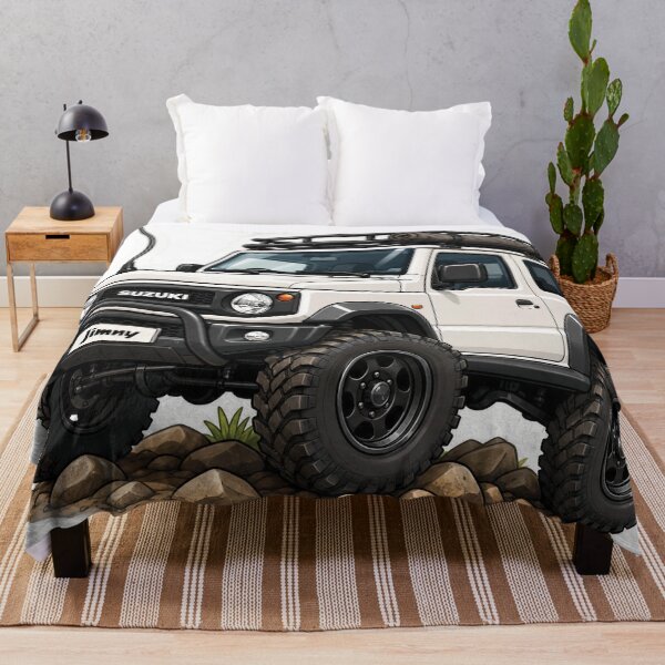 Item preview, Suzuki Jimny Sticker — Off-Road 4WD Cartoon Decal designed and sold by Random Designs.