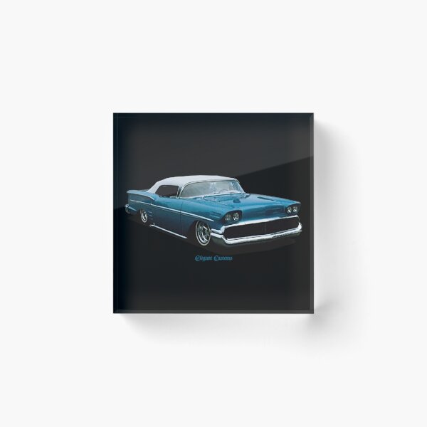 Item preview, 1958 Impala Blue Bayou no text, Kustom, Hot Rod, Muscle Car designed and sold by Elegant Customs.