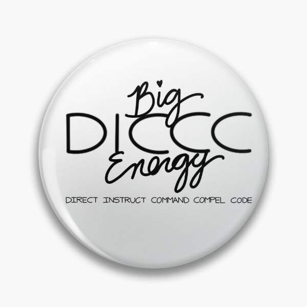 Item preview, Big DICCC Energy design designed and sold by Dino-Might-2026.
