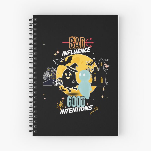 Item preview, Bad Influence Ghost Shirt Funny Cute Halloween Best Friend Gift designed and sold by E20STUDIO.