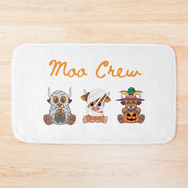 Item preview, Moo Crew Cute Halloween Cows designed and sold by GrammysGarage.