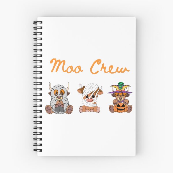 Item preview, Moo Crew Cute Halloween Cows designed and sold by GrammysGarage.