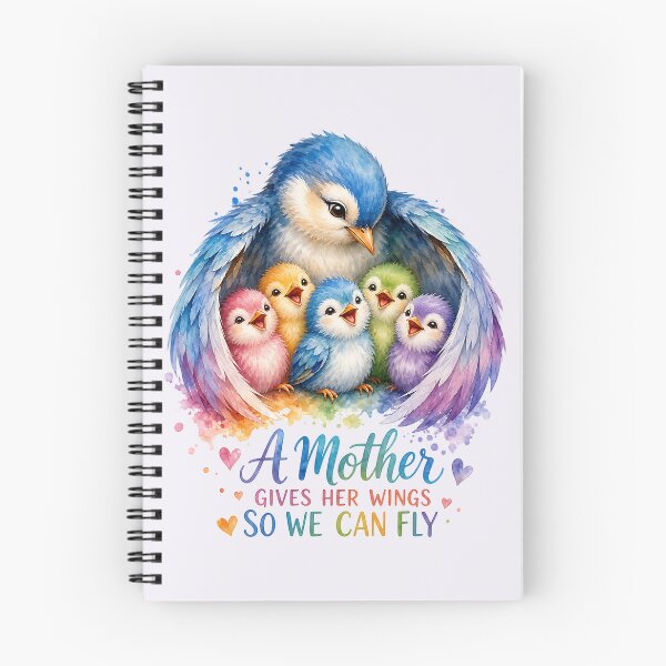 Item preview, A Mother Gives Her Wings So We Can Fly designed and sold by Rosie's Wildflower Boutique.