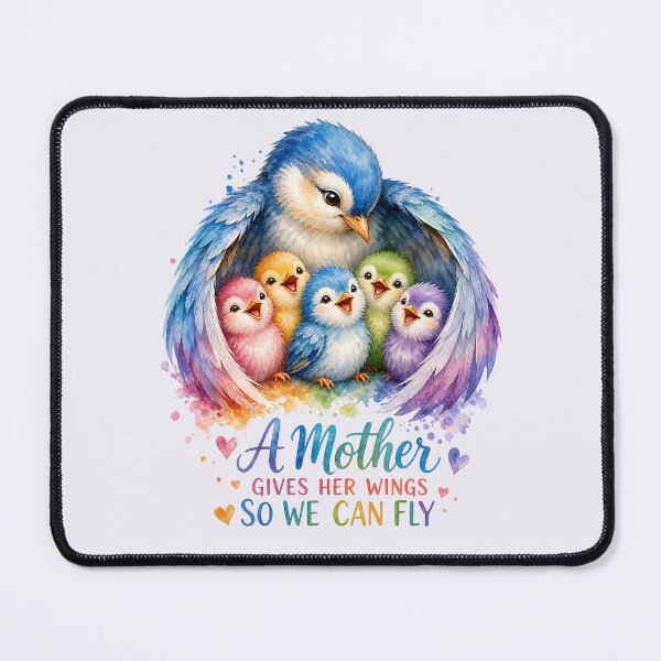 Item preview, A Mother Gives Her Wings So We Can Fly designed and sold by Rosie's Wildflower Boutique.