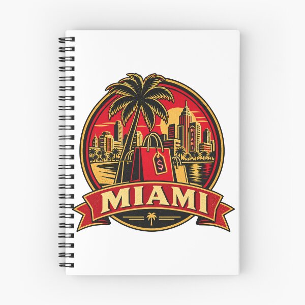 Item preview, Miami Black Friday Shirt – Retro Art Deco Shopping Badge Design designed and sold by Globalcitytees.