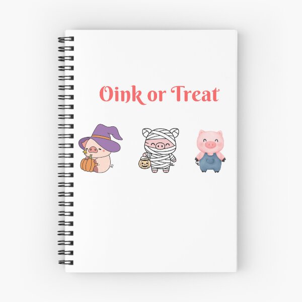 Item preview, Oink or Treat Halloween Pigs designed and sold by GrammysGarage.
