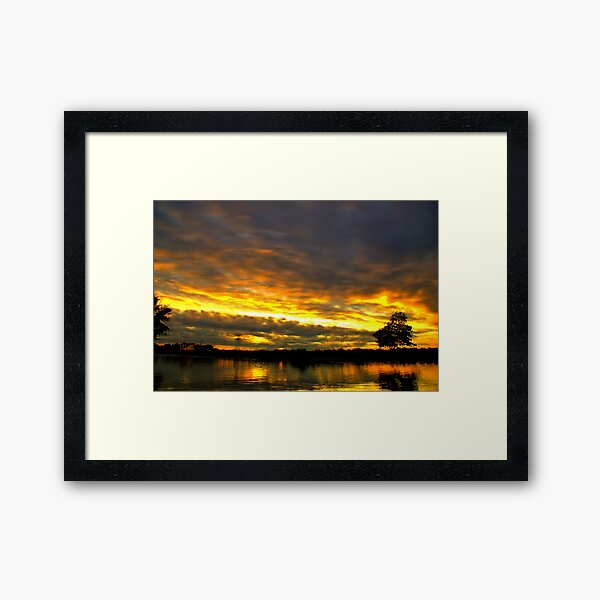 Blackheath Sunset Framed Art Print