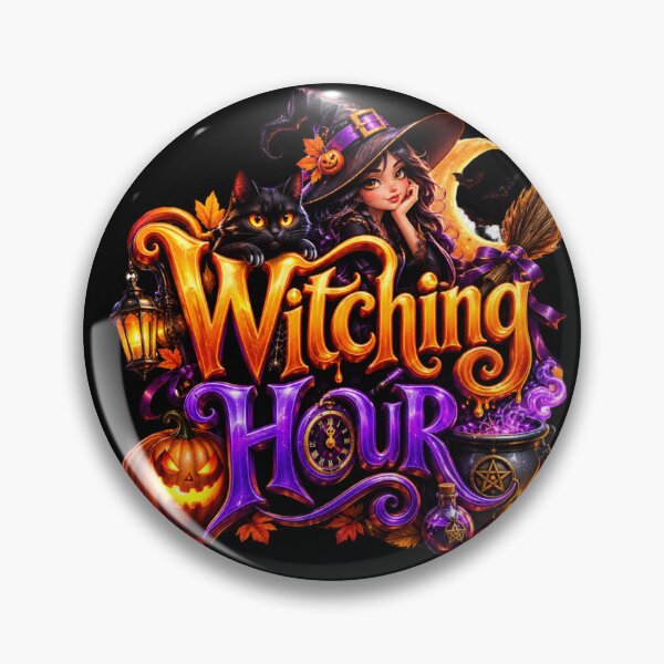 Item preview, Witching Hour Cute Witch - Halloween Spooky Magic For Women designed and sold by Shuvra Gain.