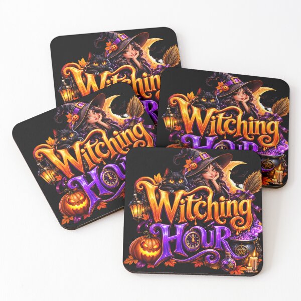 Item preview, Witching Hour Cute Witch - Halloween Spooky Magic For Women designed and sold by Shuvra Gain.