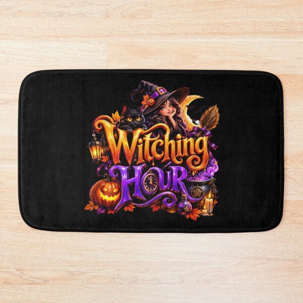 Item preview, Witching Hour Cute Witch - Halloween Spooky Magic For Women designed and sold by Shuvra Gain.