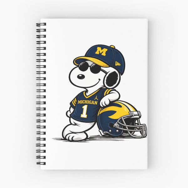 Item preview, Michigan Fan Dog with Football Gear designed and sold by Gointhehosesh.