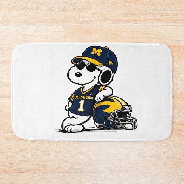 Item preview, Michigan Fan Dog with Football Gear designed and sold by Gointhehosesh.