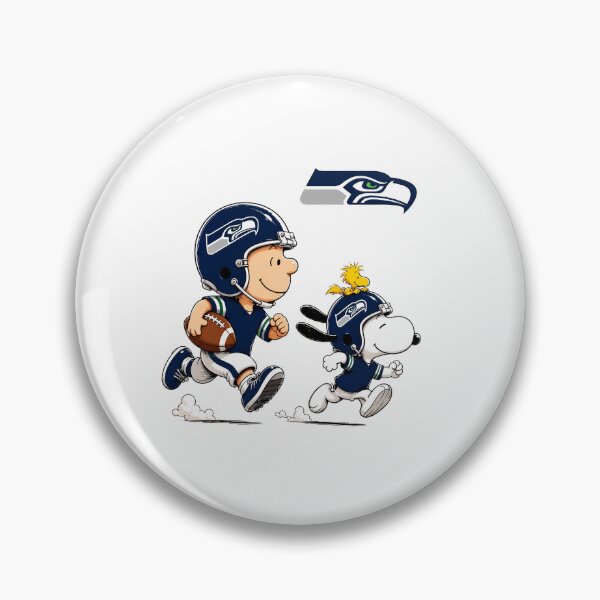 Item preview, Charlie Brown Snoopy Seahawks Football designed and sold by Gointhehosesh.