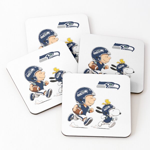 Item preview, Charlie Brown Snoopy Seahawks Football designed and sold by Gointhehosesh.