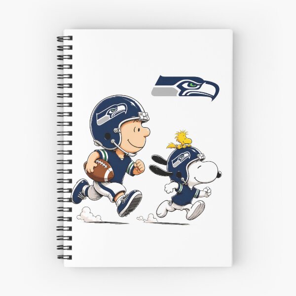 Item preview, Charlie Brown Snoopy Seahawks Football designed and sold by Gointhehosesh.