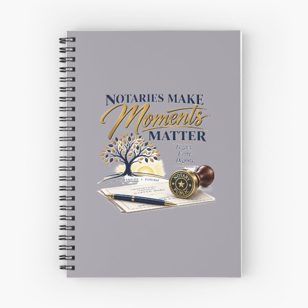 Item preview, Notaries Make Moments Matter designed and sold by OldGuyOutside.