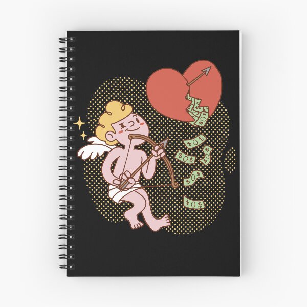 Item preview, Funny Cupid Shooting Heart Money Maker Anti Valentine designed and sold by Hilal-Studio.
