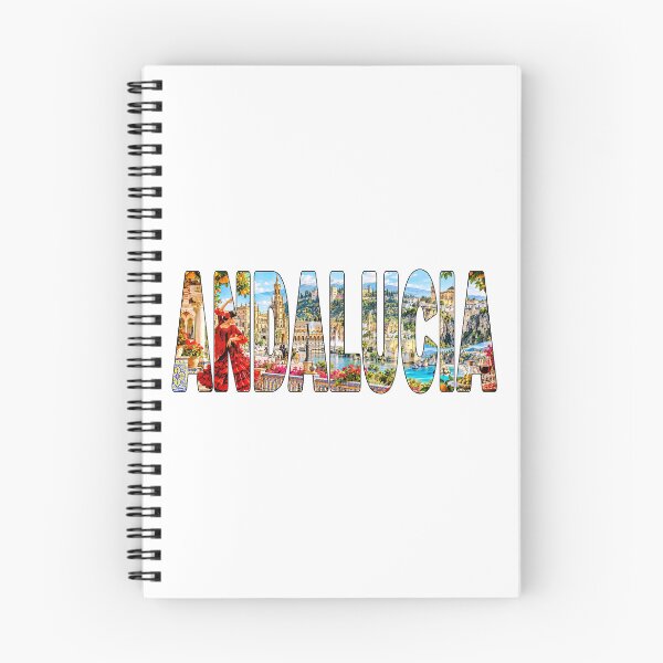 Item preview, ANDALUCIA - Spain Tourist Souvenir Sticker Shirt Mediterranean Mountains designed and sold by Adam Gormley.