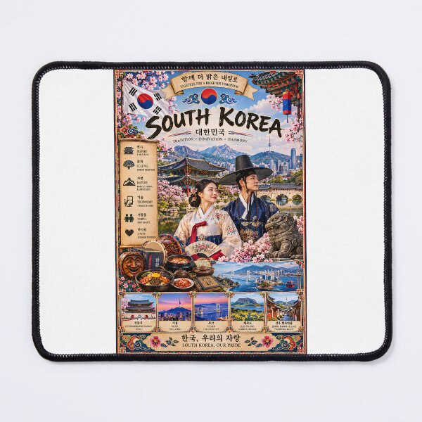 Item preview, South Korea Tradition & Innovation Art Poster designed and sold by alexcorporation.