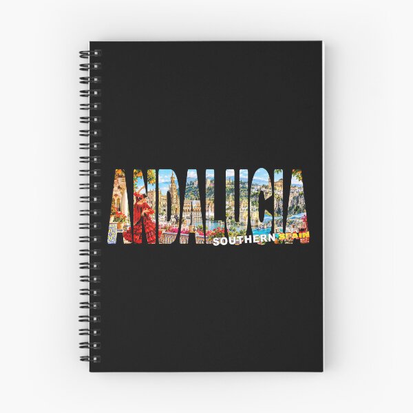Item preview, ANDALUCIA Southern Spain - Tourist Sticker Shirt Mediterranean Mountains designed and sold by Adam Gormley.