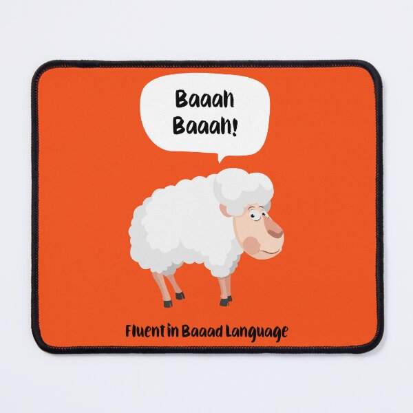 Item preview, Fluent in Baaad Language designed and sold by GrammysGarage.
