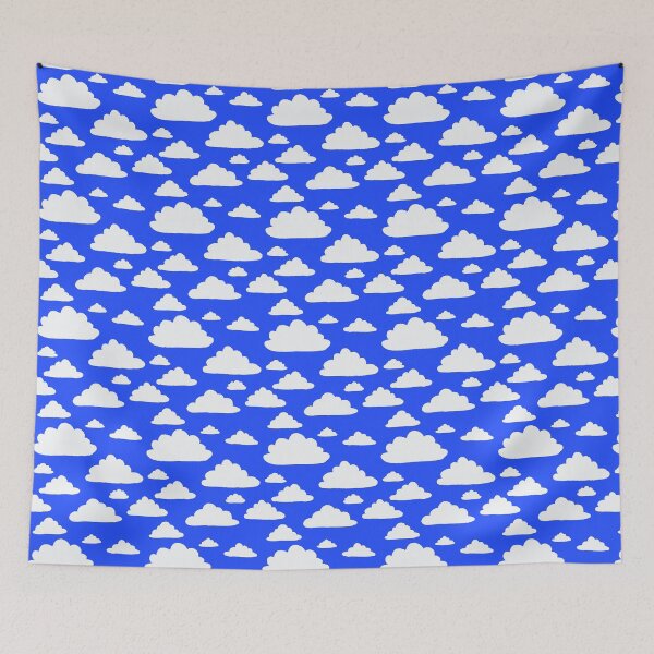 Item preview, Bright Blue Partly Cloudy Sky! designed and sold by Cats-And-Coffee.