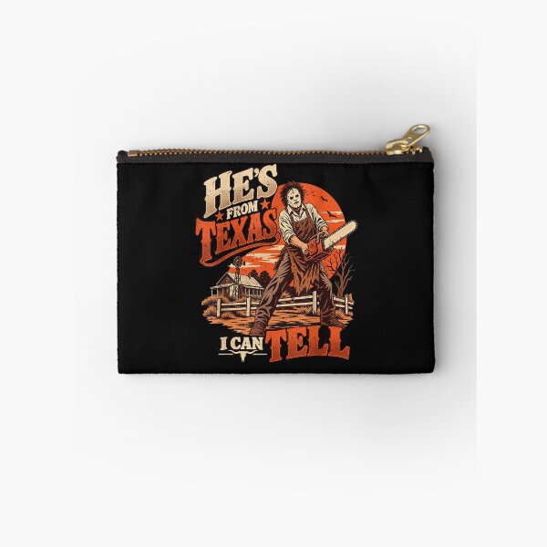 Item preview, He's from Texas I Can Tell Chainsaw Halloween Horror designed and sold by ArtByimamS.