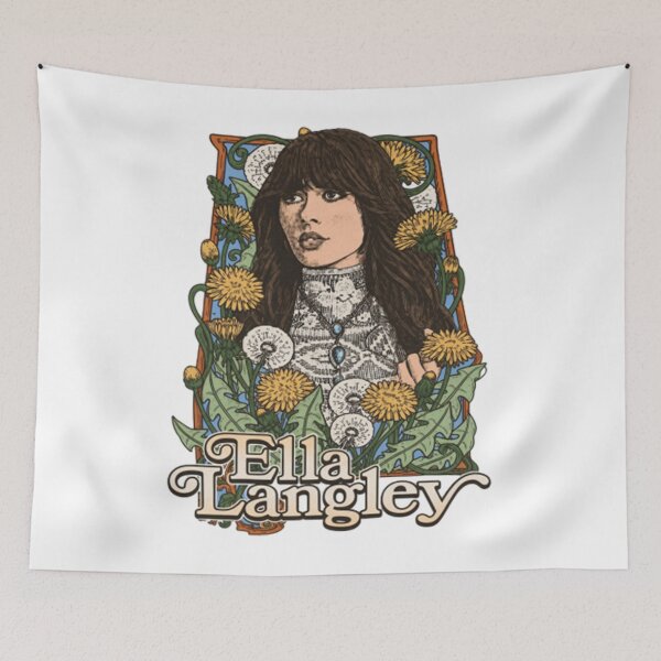 Item preview, Ella Langley - vintage floral designed and sold by rjamesont.