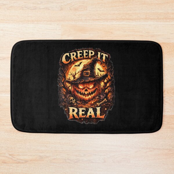 Item preview, Creepy Halloween Pumpkin Witch Hat Design designed and sold by Trippy-Toad.