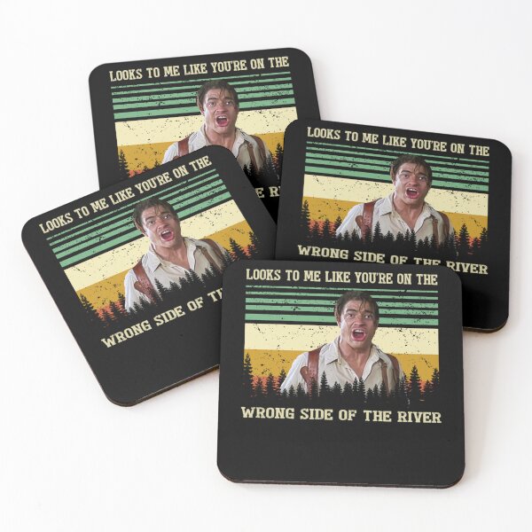 Item preview, The Mummy Movie Quote Wrong Side of the River designed and sold by popfleurs.
