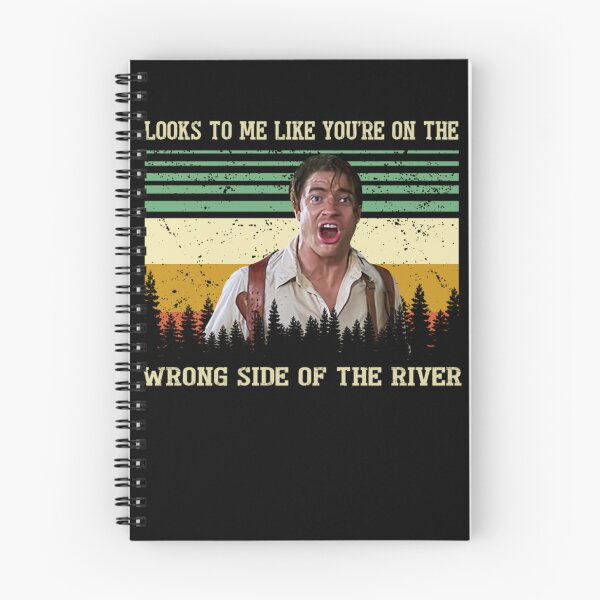 Item preview, The Mummy Movie Quote Wrong Side of the River designed and sold by popfleurs.