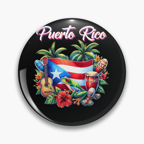 Item preview,  Puerto Rico Flag Boricua Frog Hispanic Heritage Month  designed and sold by Trippy-Toad.