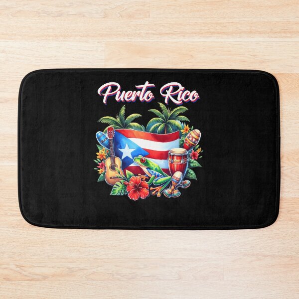 Item preview,  Puerto Rico Flag Boricua Frog Hispanic Heritage Month  designed and sold by Trippy-Toad.