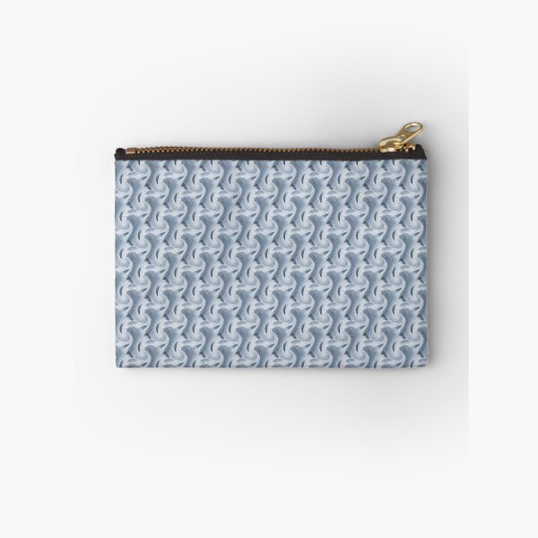 Item preview, Retro Twisted Vine Abstract Pattern in Light Blue designed and sold by Artistestella.