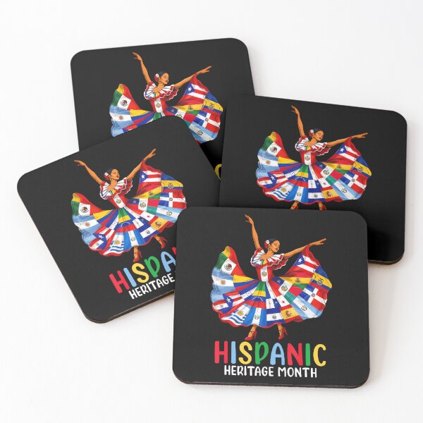 Item preview, Hispanic Heritage Month Latino All Countries Flag Women Girl designed and sold by Trippy-Toad.