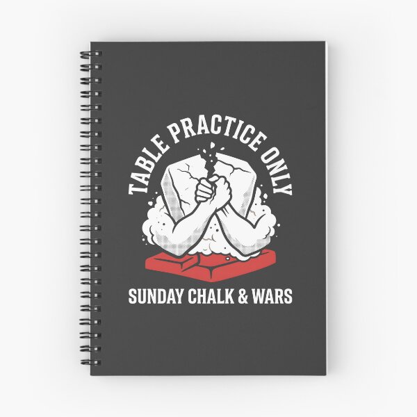 Item preview, Table Practice Only Arm Wrestling Sunday Chalk designed and sold by SplashTastic.