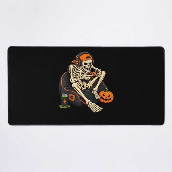 Item preview, Boys Halloween Skeleton Spooky Pumpkin Gaming Gamer Men Kids  designed and sold by ArtByimamS.