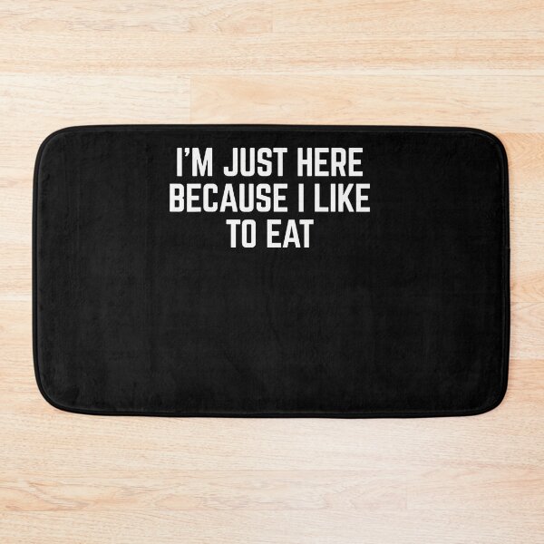 Item preview, Workout I'M Just Here Because I Like To Eat Weight Loss Gym designed and sold by Trippy-Toad.
