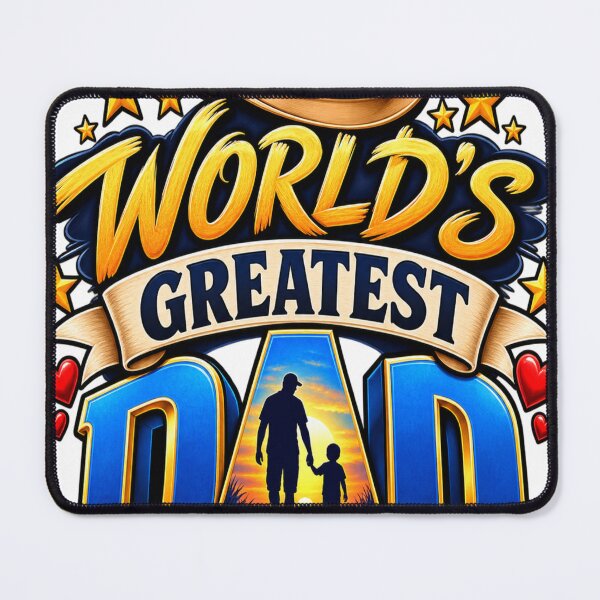 Item preview, WORLD GREATEST DAD designed and sold by AllRoundTees.