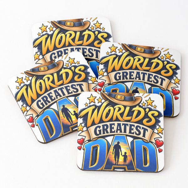 Item preview, WORLD GREATEST DAD designed and sold by AllRoundTees.