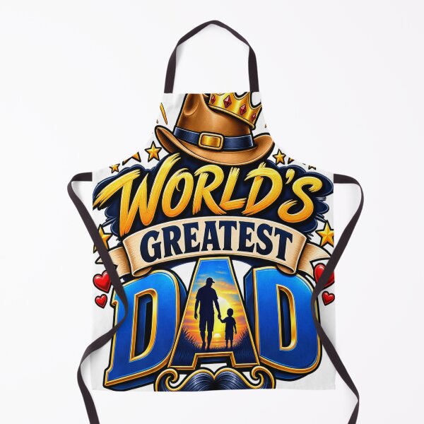 Item preview, WORLD GREATEST DAD designed and sold by AllRoundTees.