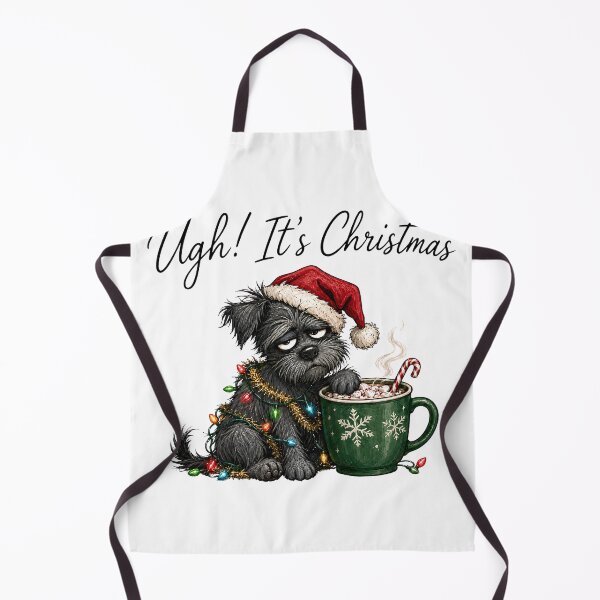 Item preview, Funny Grumpy Christmas Dog Holiday designed and sold by Stickera Hub.